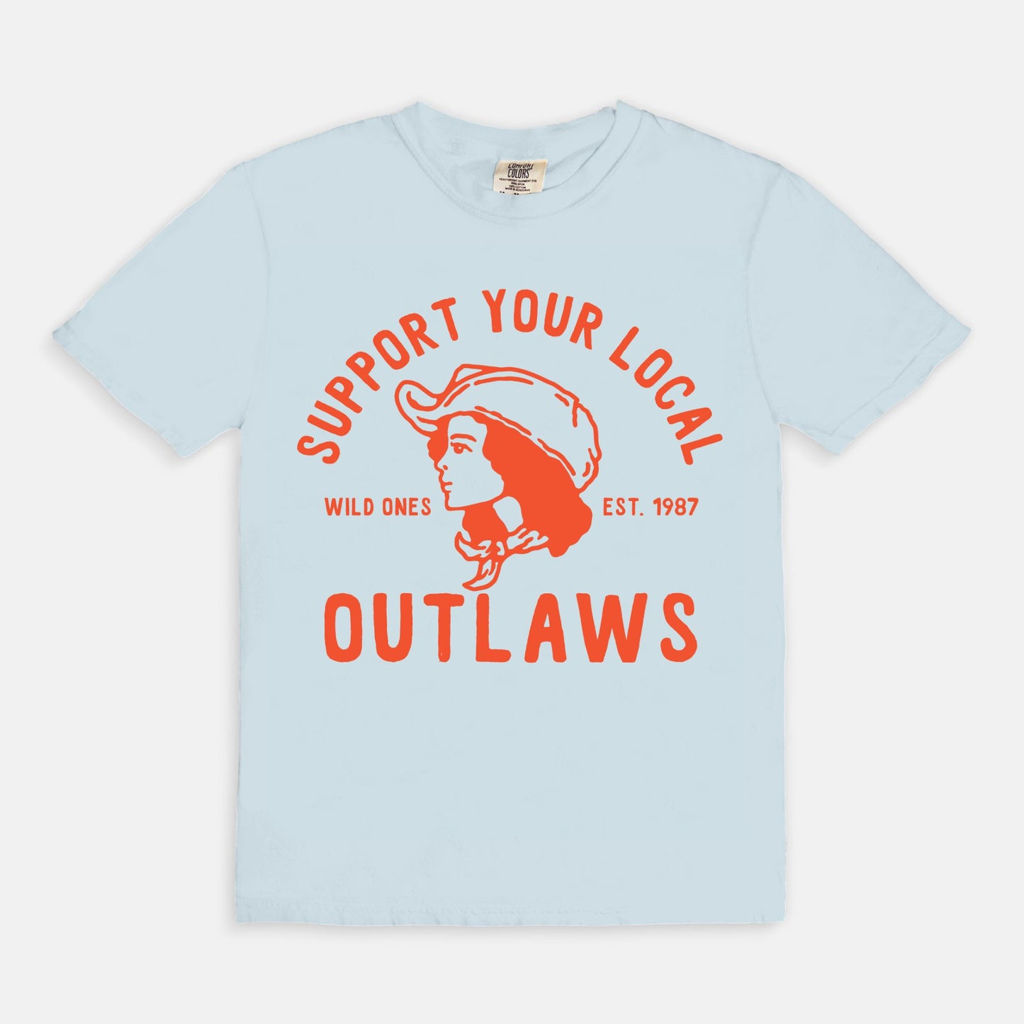 Local Outlaws Comfort Color Tee 1717