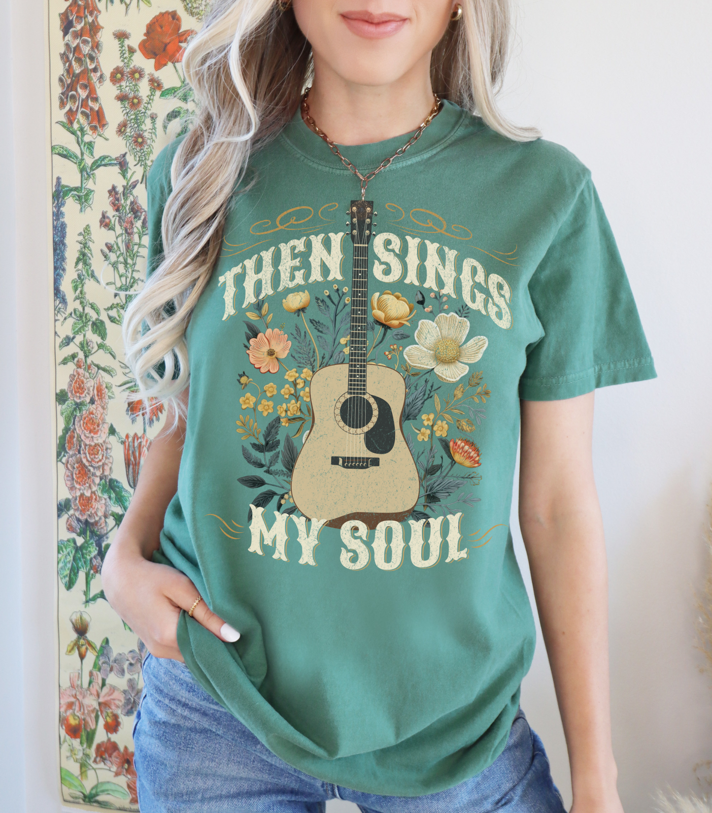 Then Sings My Soul Comfort Color Tee
