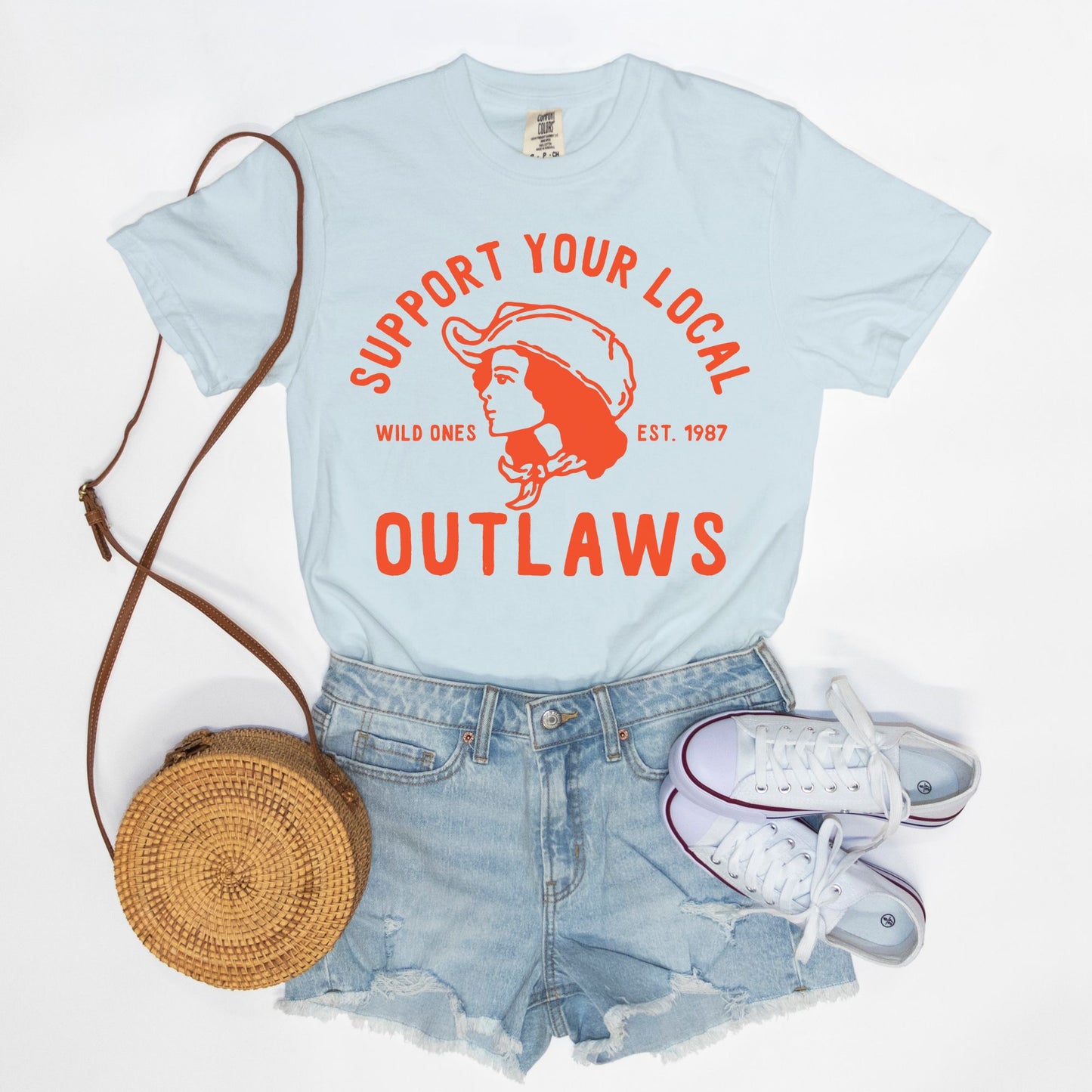 Local Outlaws Comfort Color Tee 1717