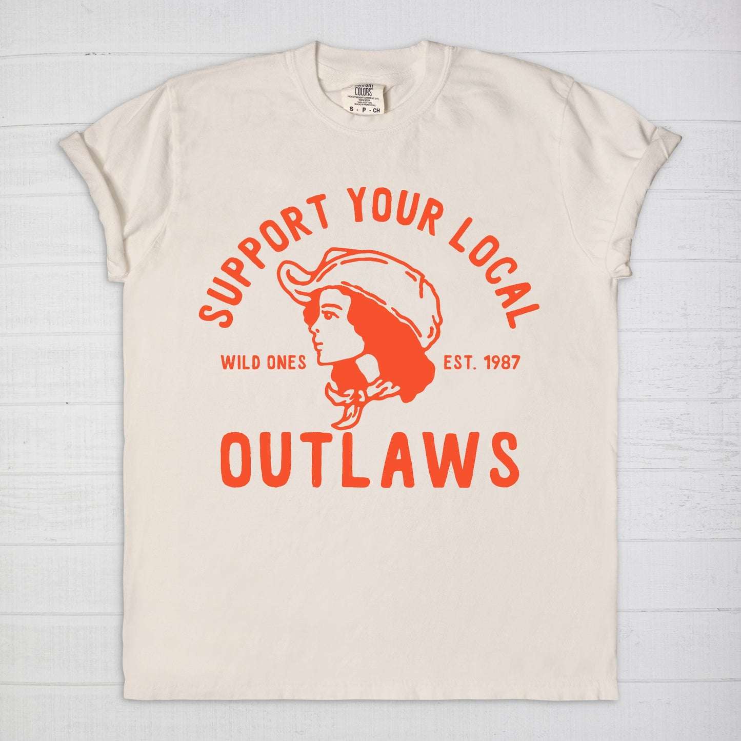 Local Outlaws Comfort Color Tee 1717