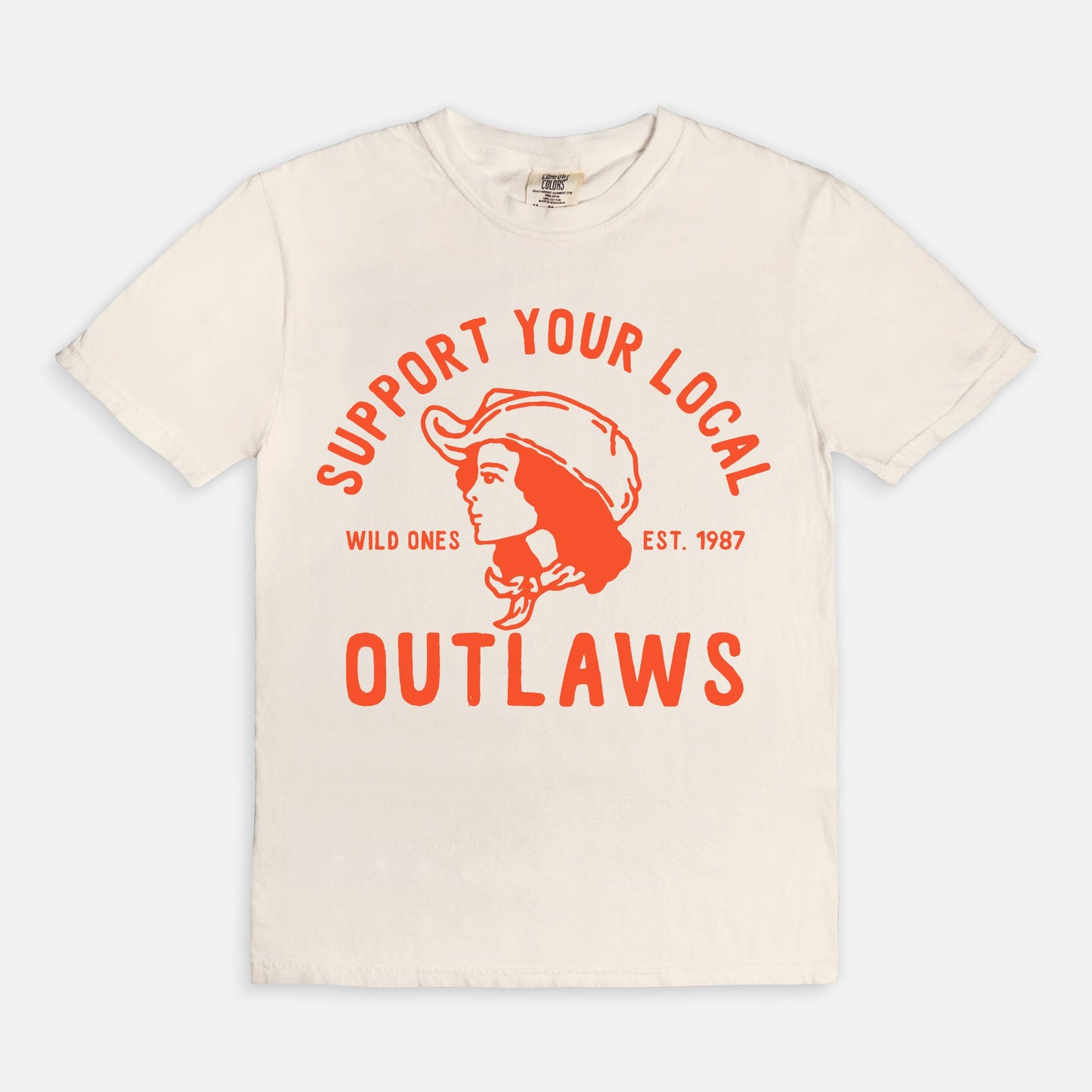 Local Outlaws Comfort Color Tee 1717