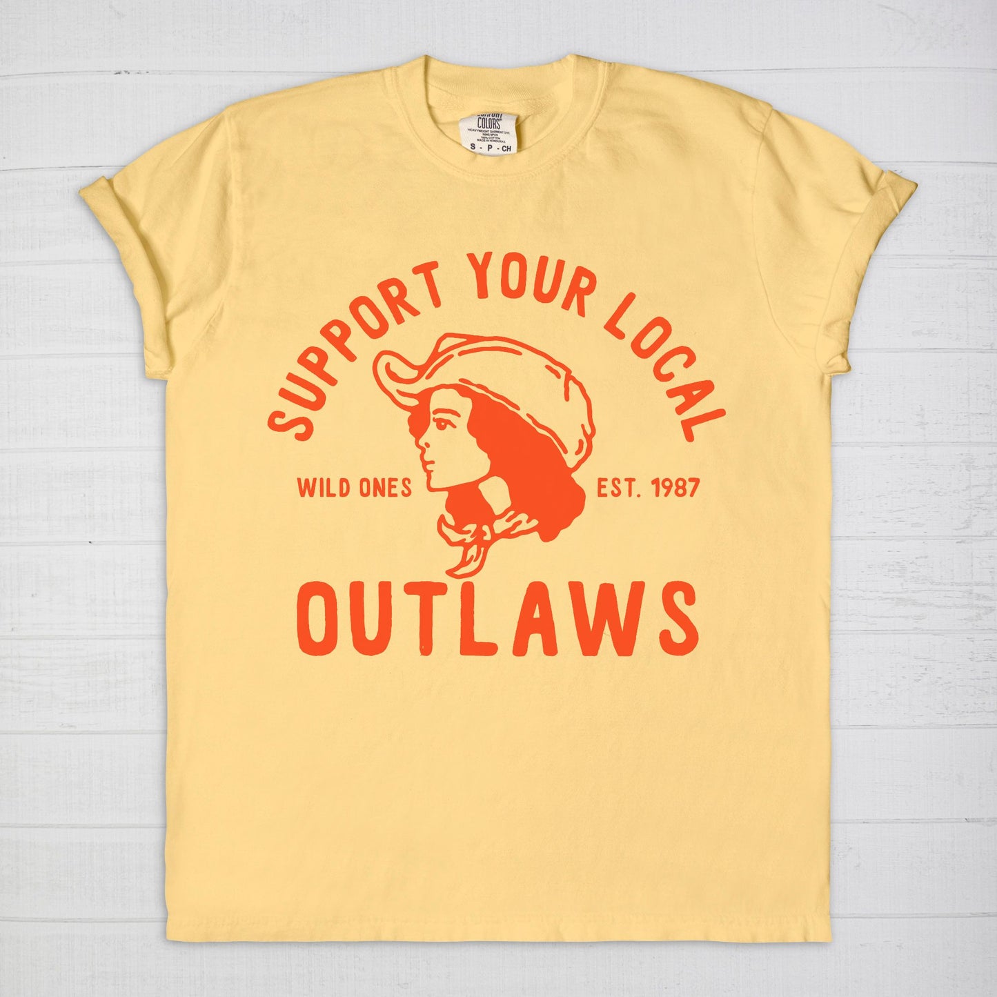 Local Outlaws Comfort Color Tee 1717