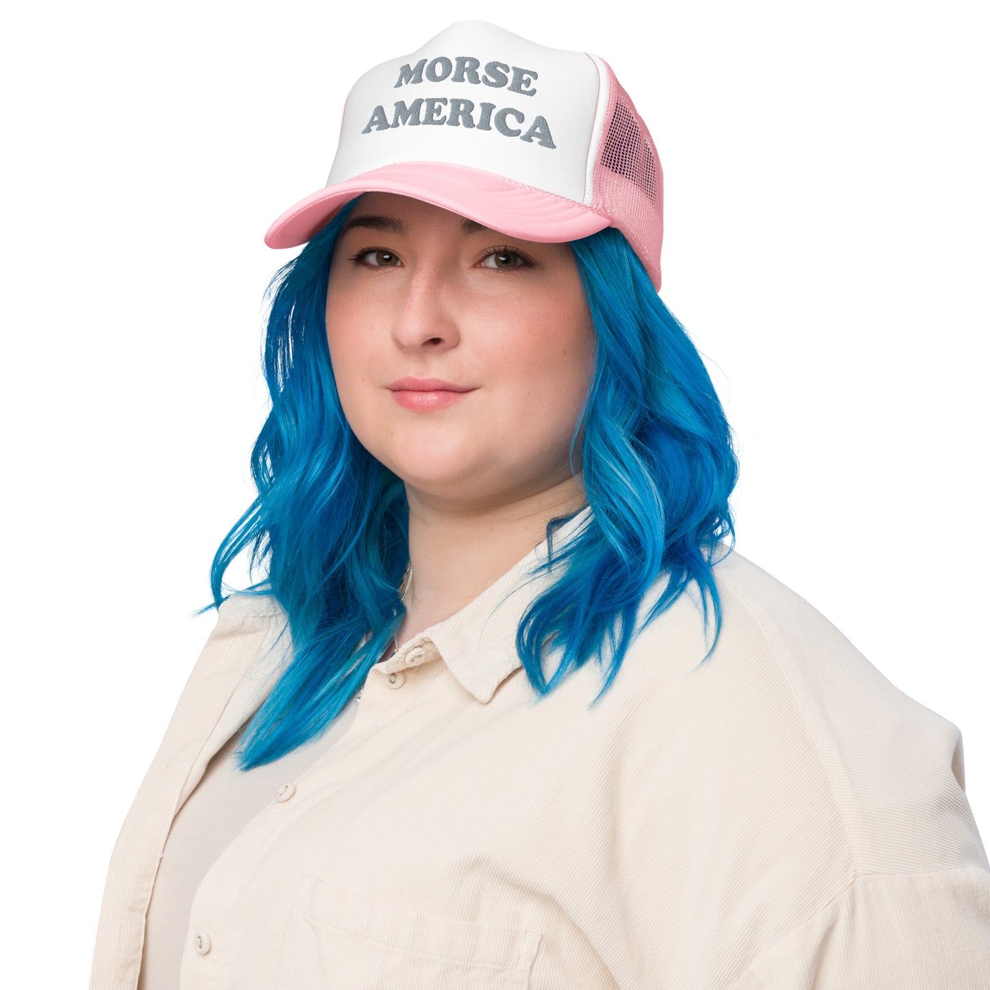 Morse America Foam trucker hat