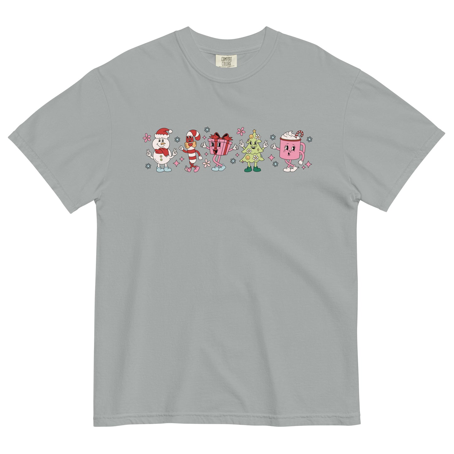 Christmas Characters Comfort Colors Tee