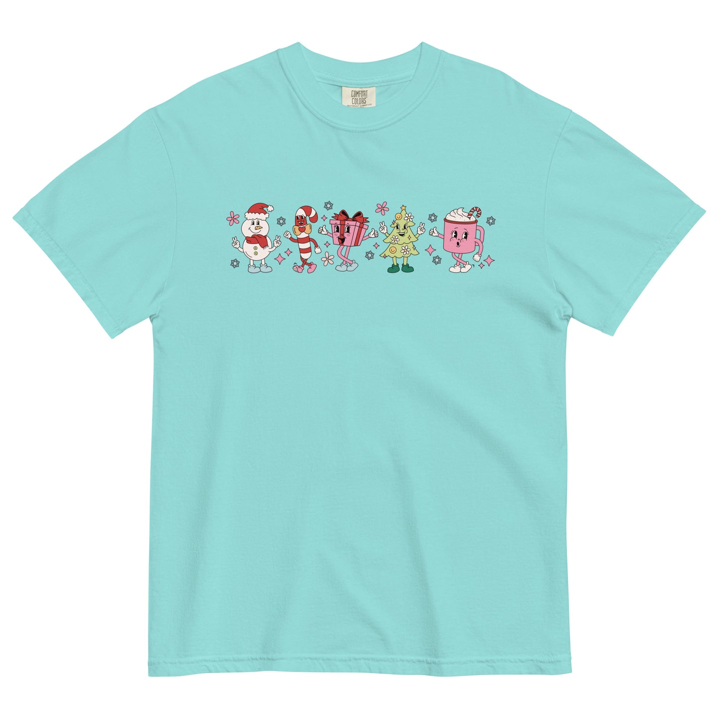 Christmas Characters Comfort Colors Tee