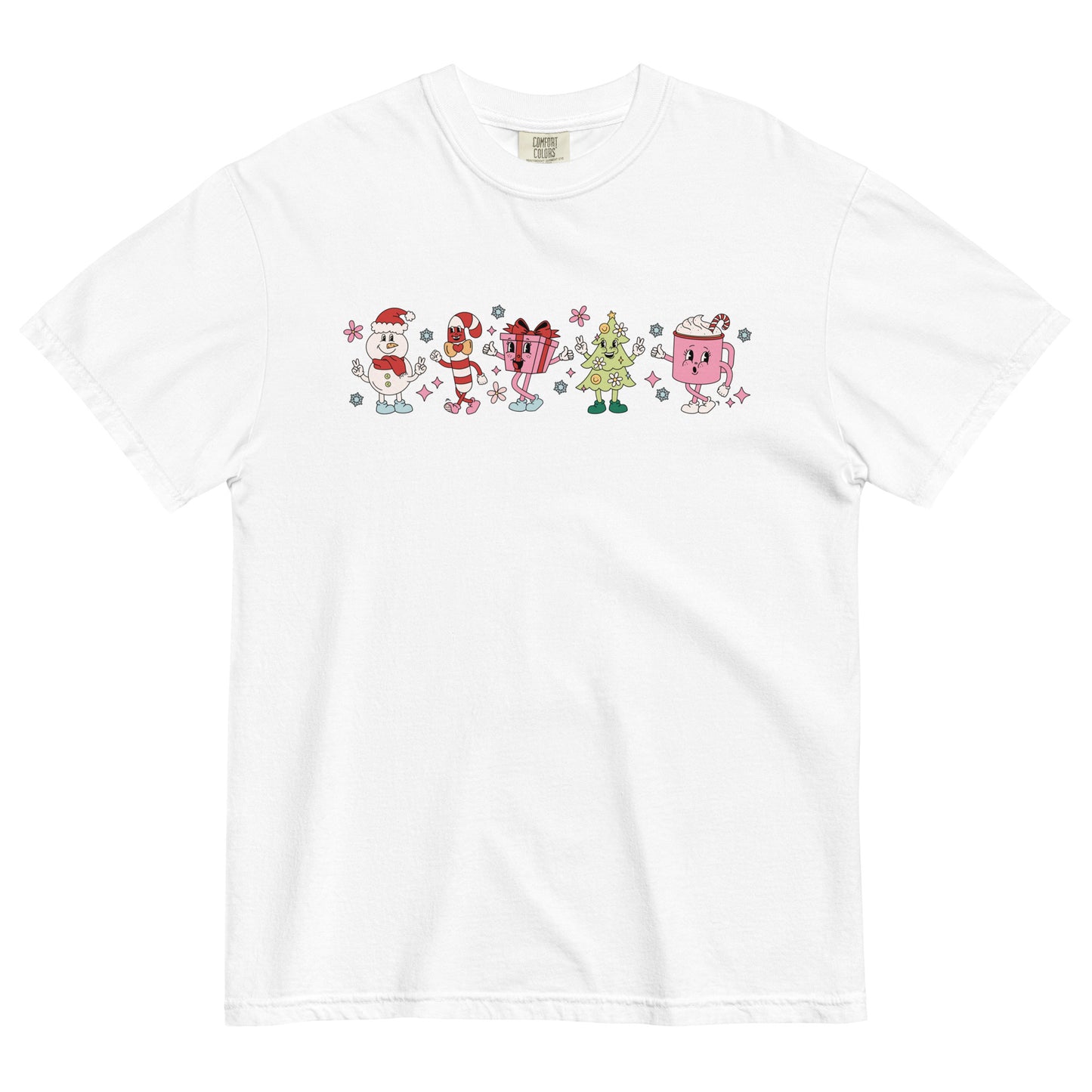 Christmas Characters Comfort Colors Tee
