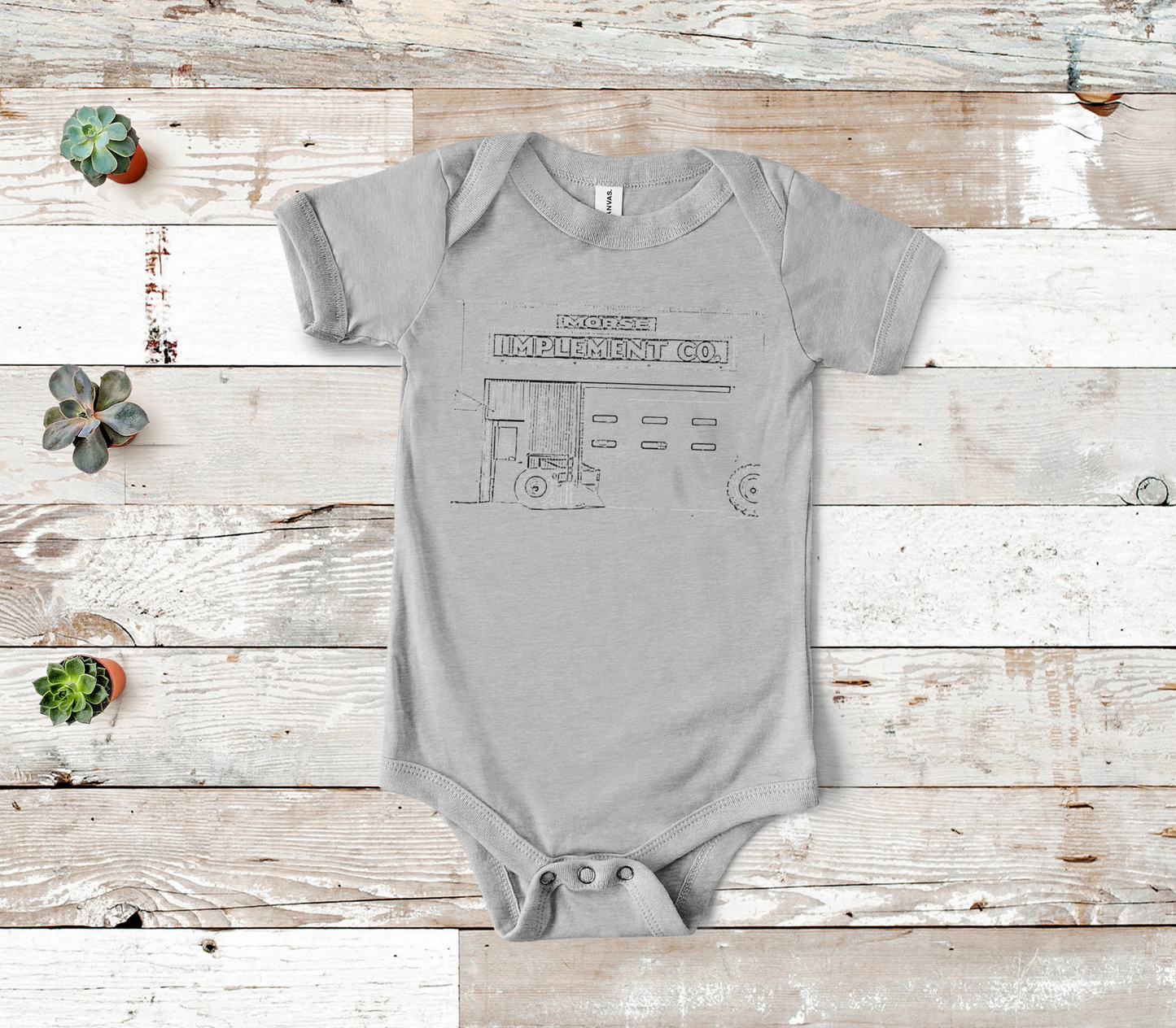 Morse Implement Baby Bodysuit