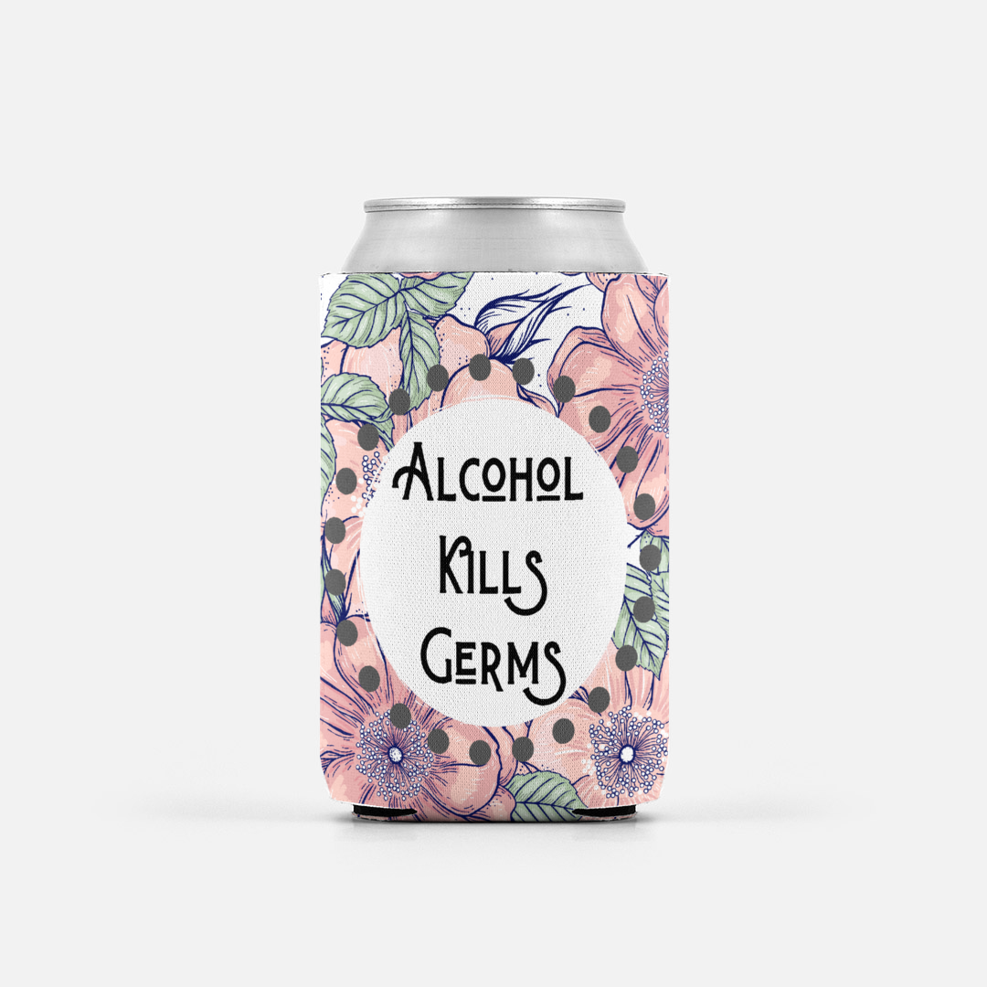 Alcohol Kills Germs Can Cooler