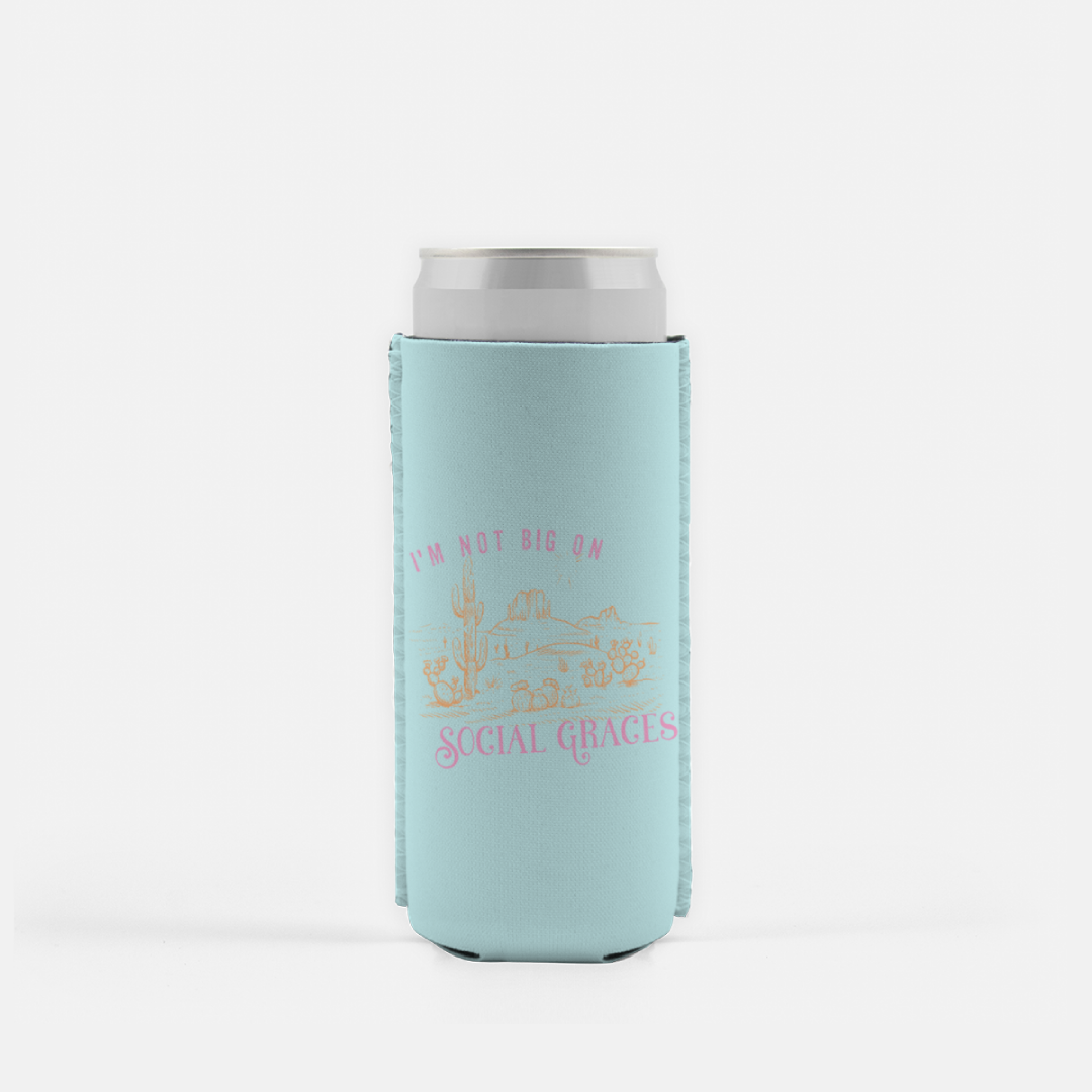 Social Graces Slim Can Cooler