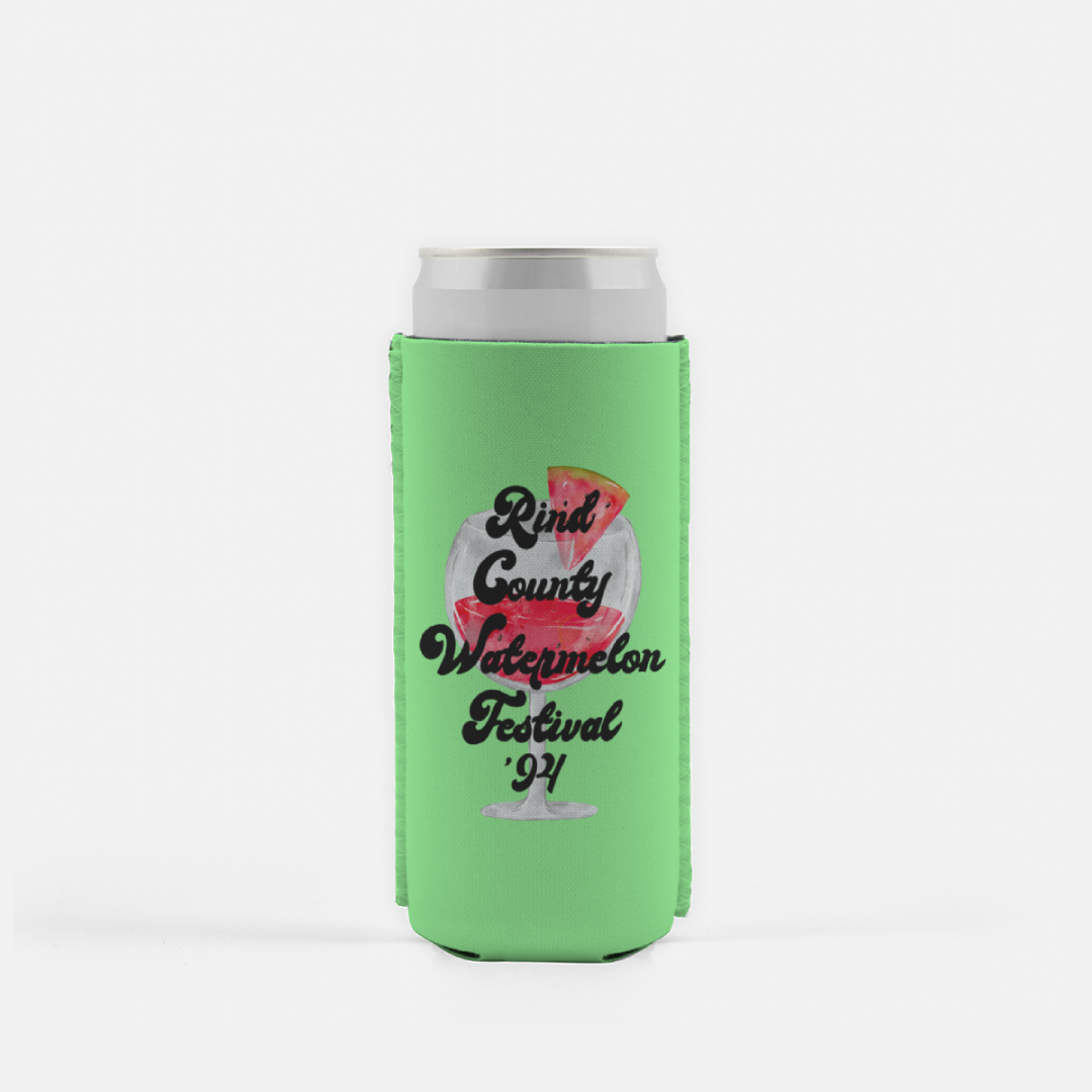 Rind County Watermelon Festival Can Cooler