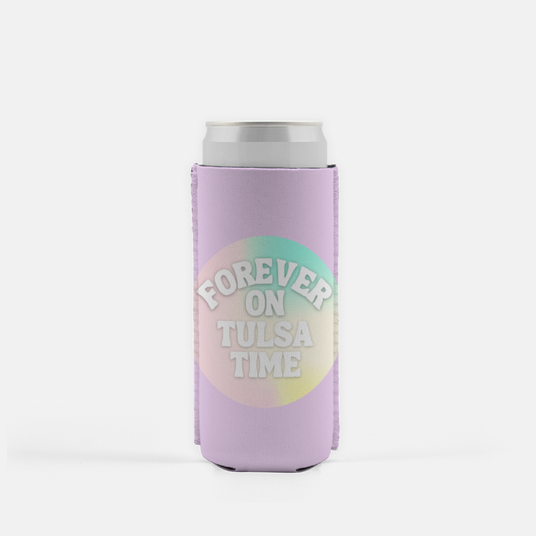 Tulsa Time Slim Can Cooler
