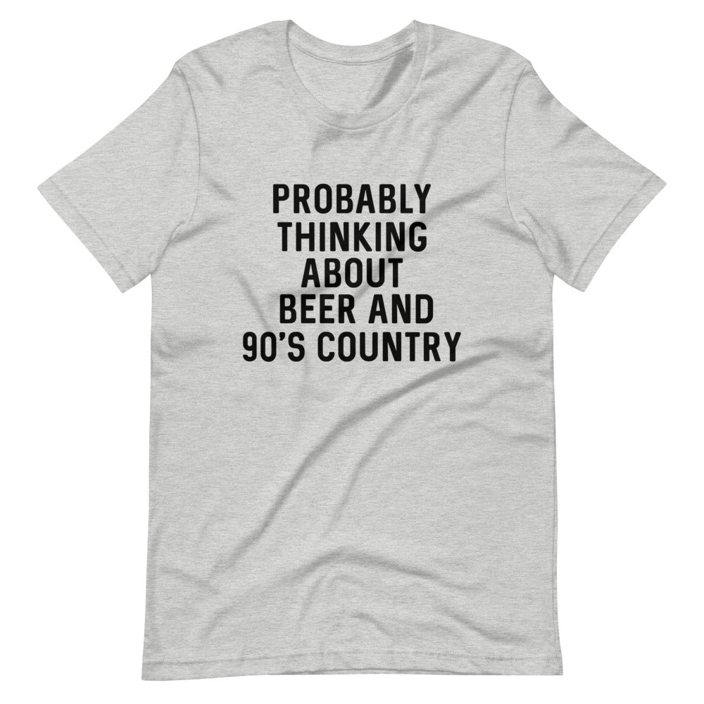 Beer and 90s Country Music Shirt