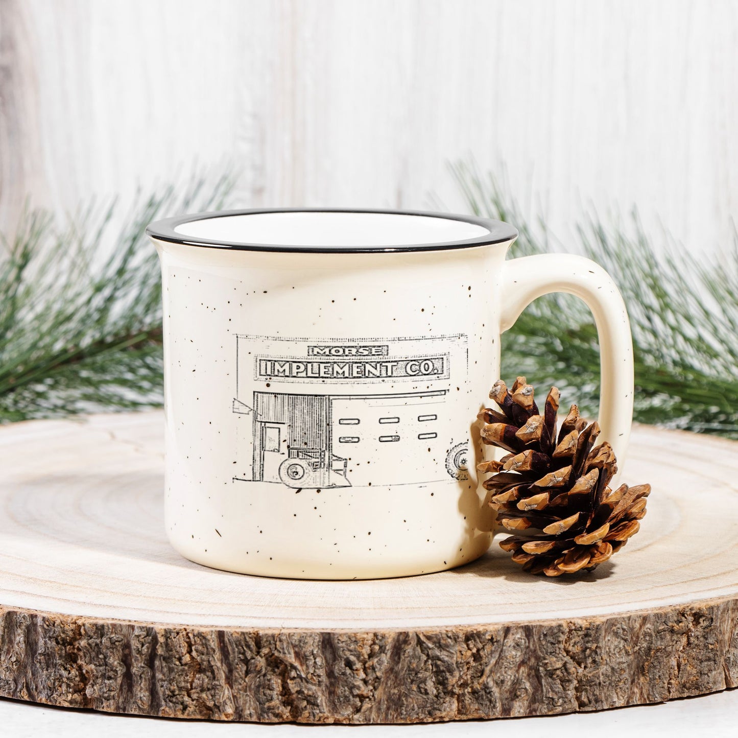 Morse Implement Ceramic Camp Mug