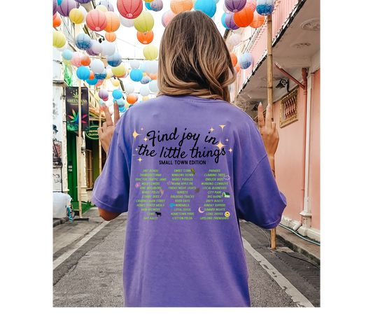 Find Joy in the Little Things T-Shirt