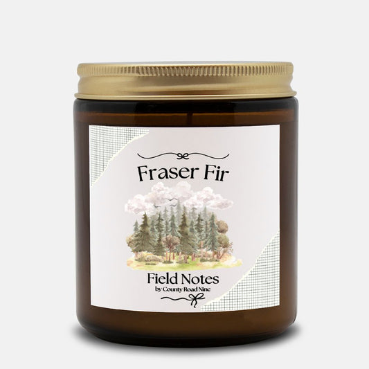Fraser Fir Candle Amber Jar 9oz