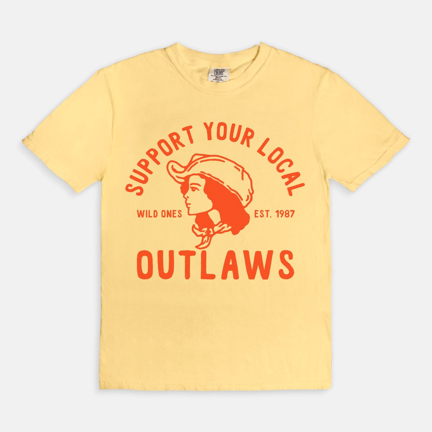Local Outlaws Comfort Color Tee 1717