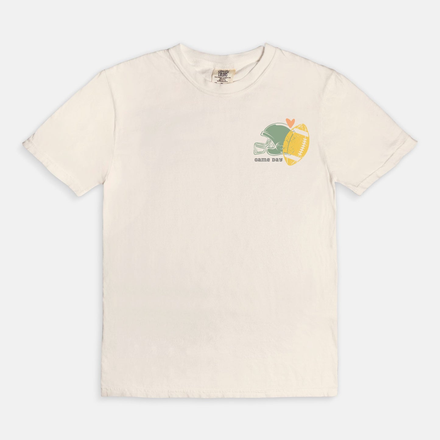 Football Collage Comfort Colors Tee 1717