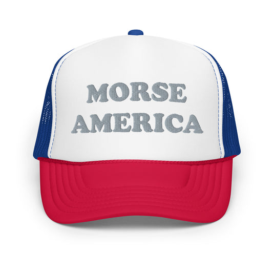 Morse America Foam trucker hat