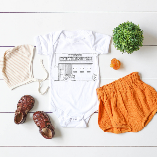 Morse Implement Baby Bodysuit