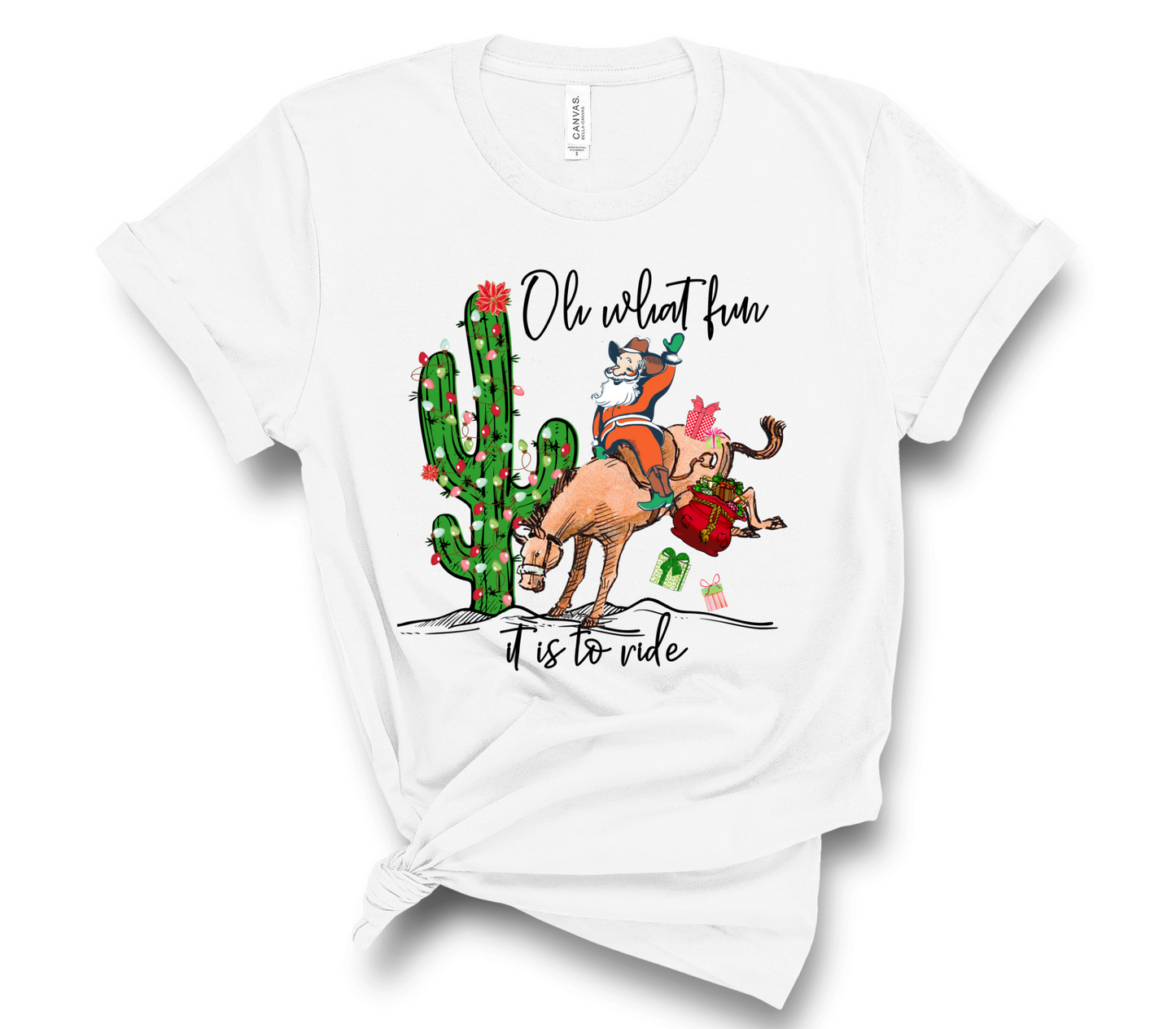Cowboy Christmas Unisex T-Shirt