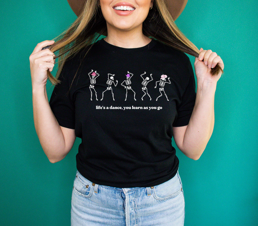Life's A Skeleton Dance Unisex t-shirt