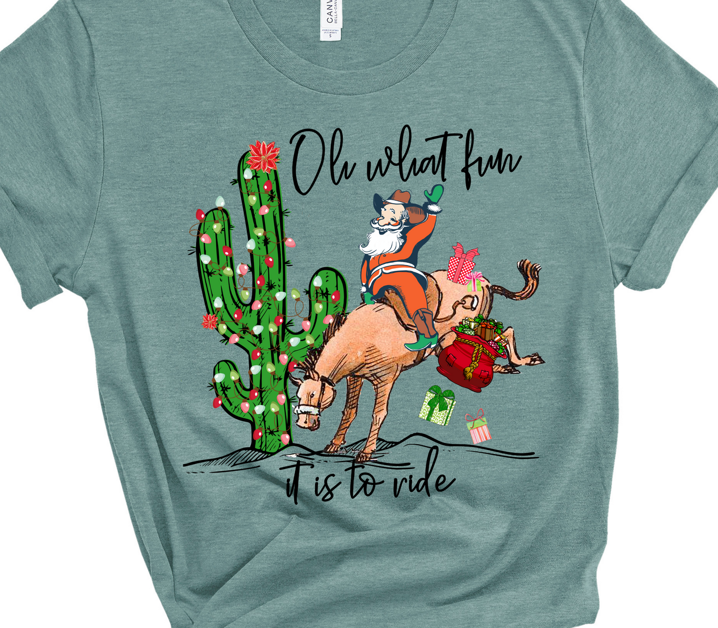 Cowboy Christmas Unisex T-Shirt